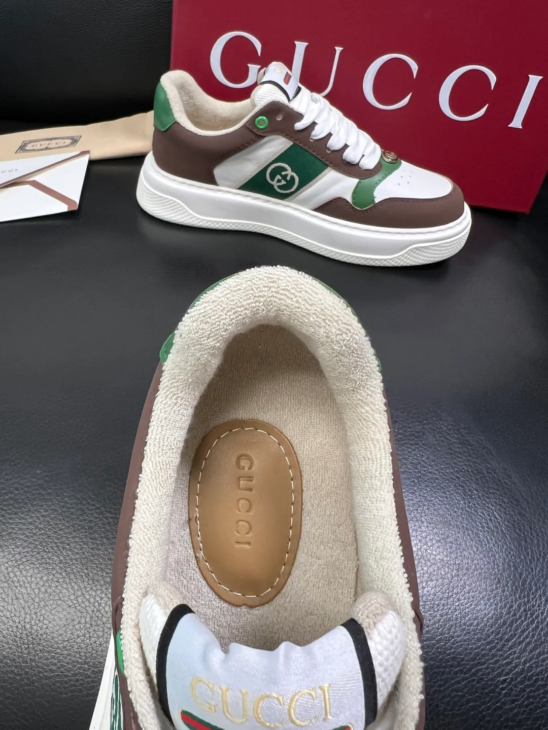 Men's shoes 💰780 Gucci high quality top crafts Gucci counter new original factory configuration, imported cowhide fabric from Italy, imported cowhide lining, breathable and comfortable, sole: original factory special supply original sole super comfortable, original factory and single goods, welcome to compare, code number 38-44 (customized 45)